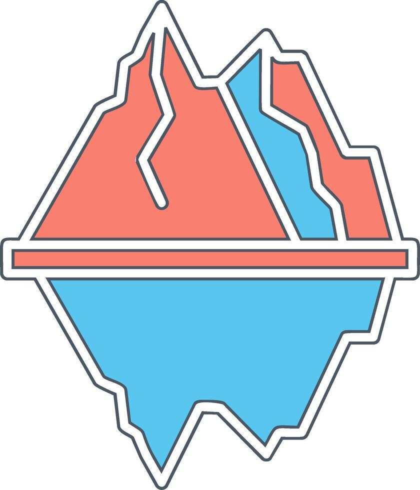 Iceberg Vector Icon