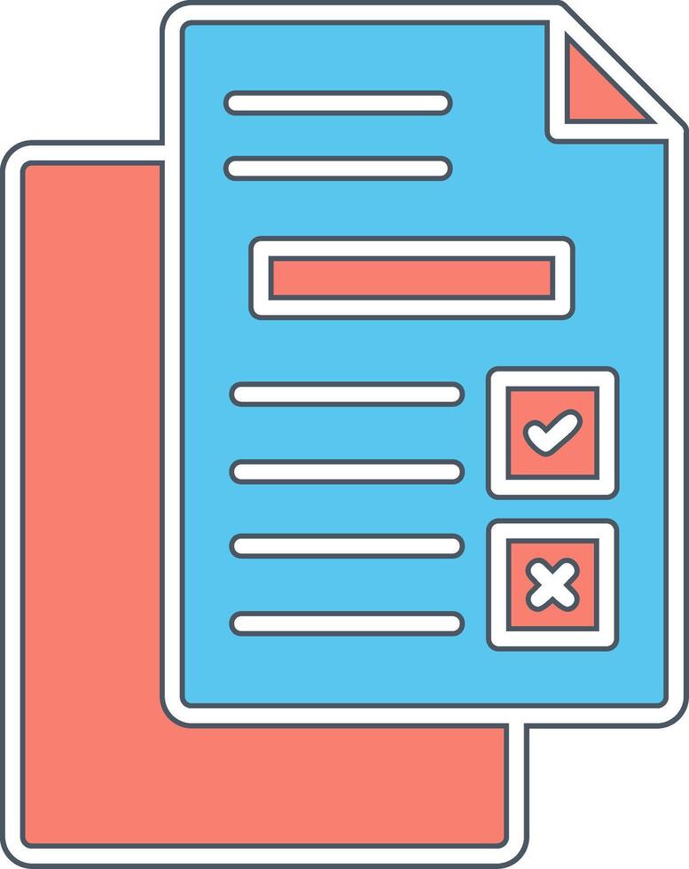 Document Vector Icon