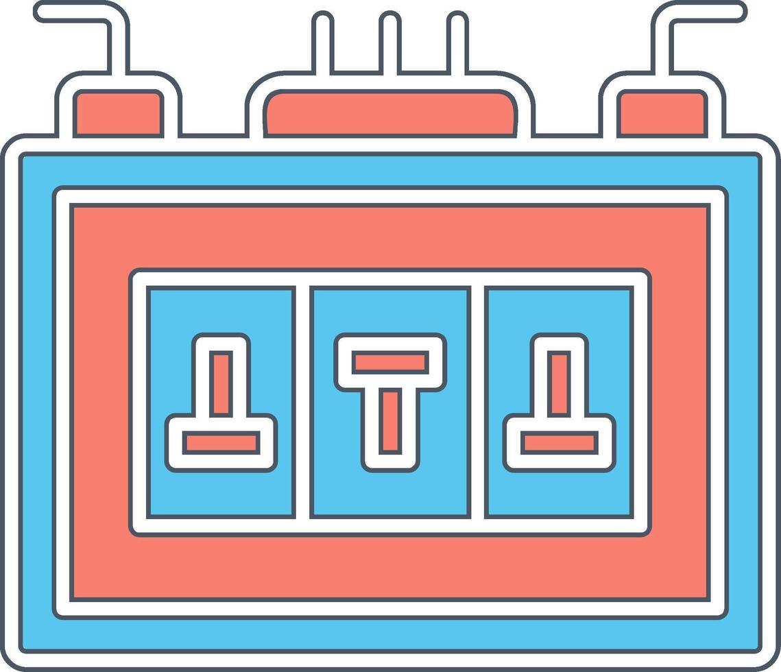 Fuse Box Vector Icon