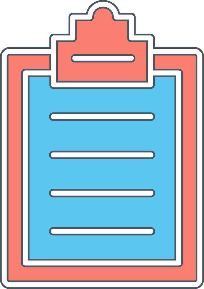 Clipboard Vector Icon