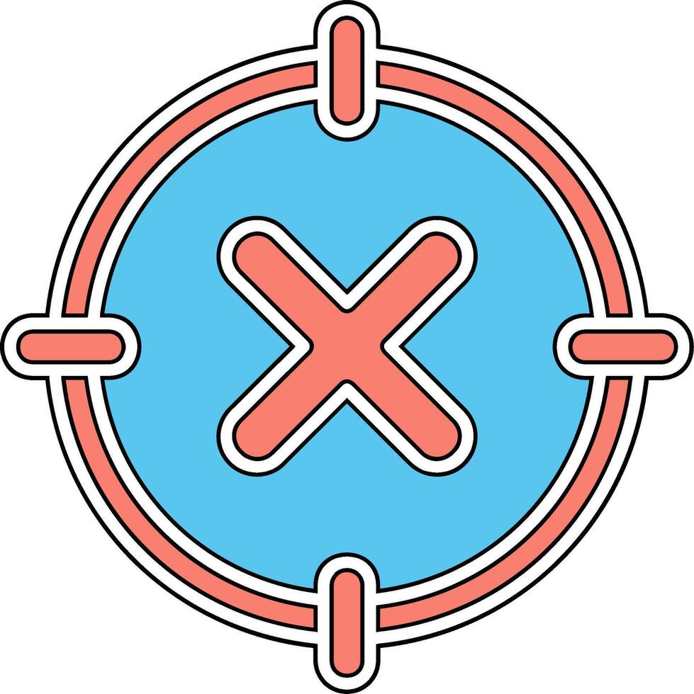 No Concentration Vector Icon