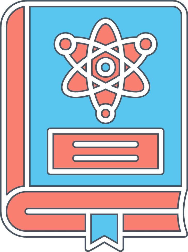 Physics Book Vector Icon
