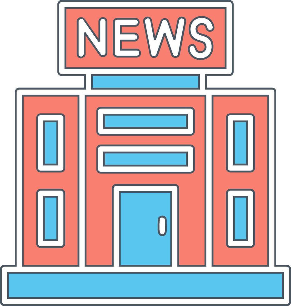 News Office Vector Icon