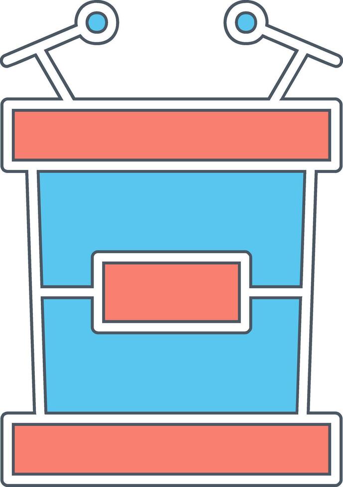 Tribune Vector Icon