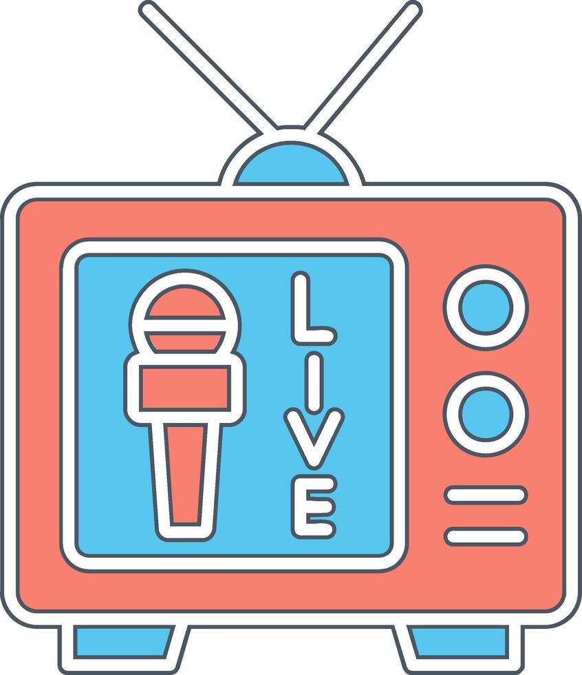 Live Vector Icon