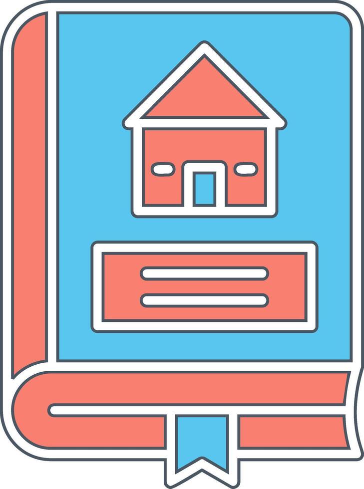 Architecture Book Vector Icon