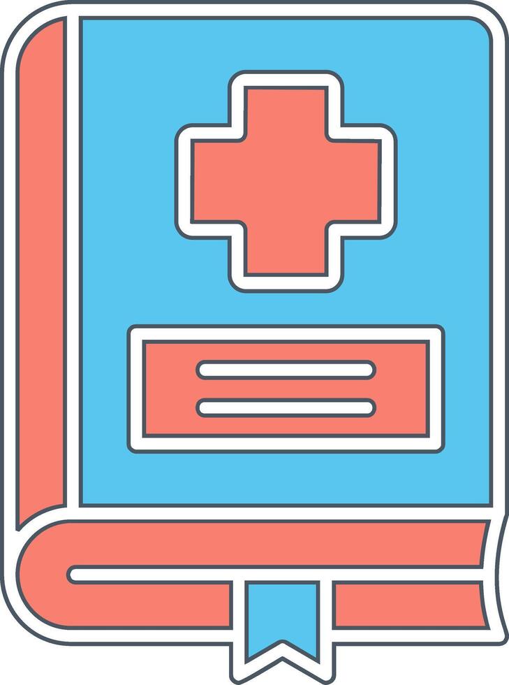 Medical Book Vector Icon