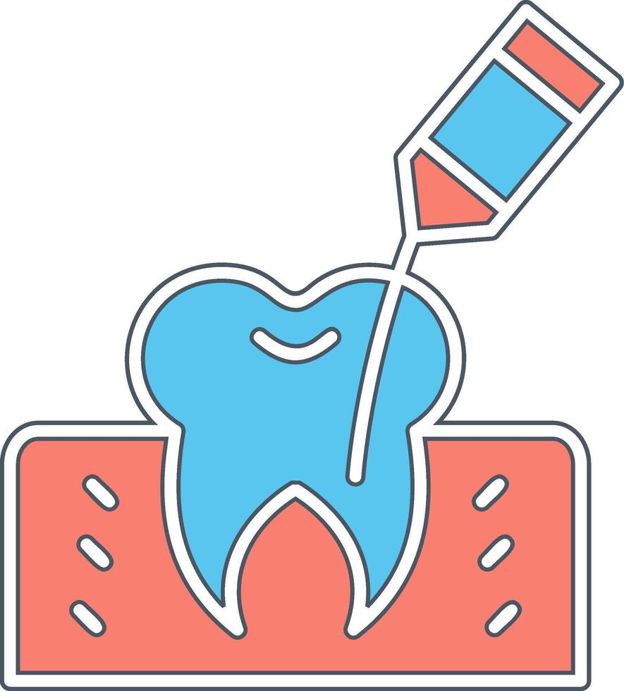 Root Canal Vector Icon