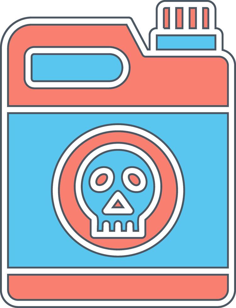Toxic Vector Icon