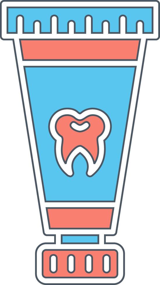 Toothpaste Vector Icon