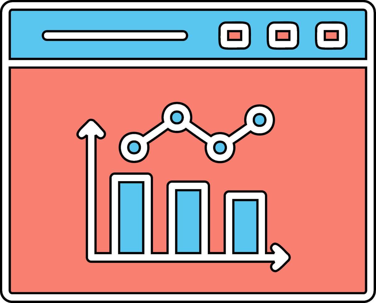 Bar Chart Vector Icon