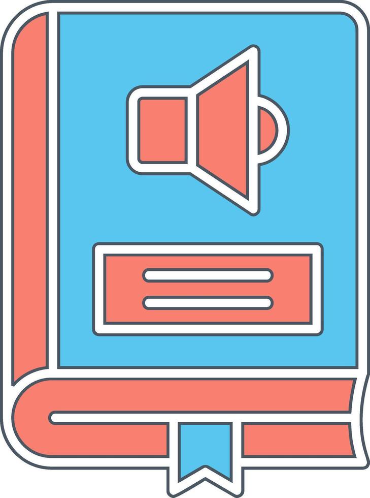 Audio Book Vector Icon