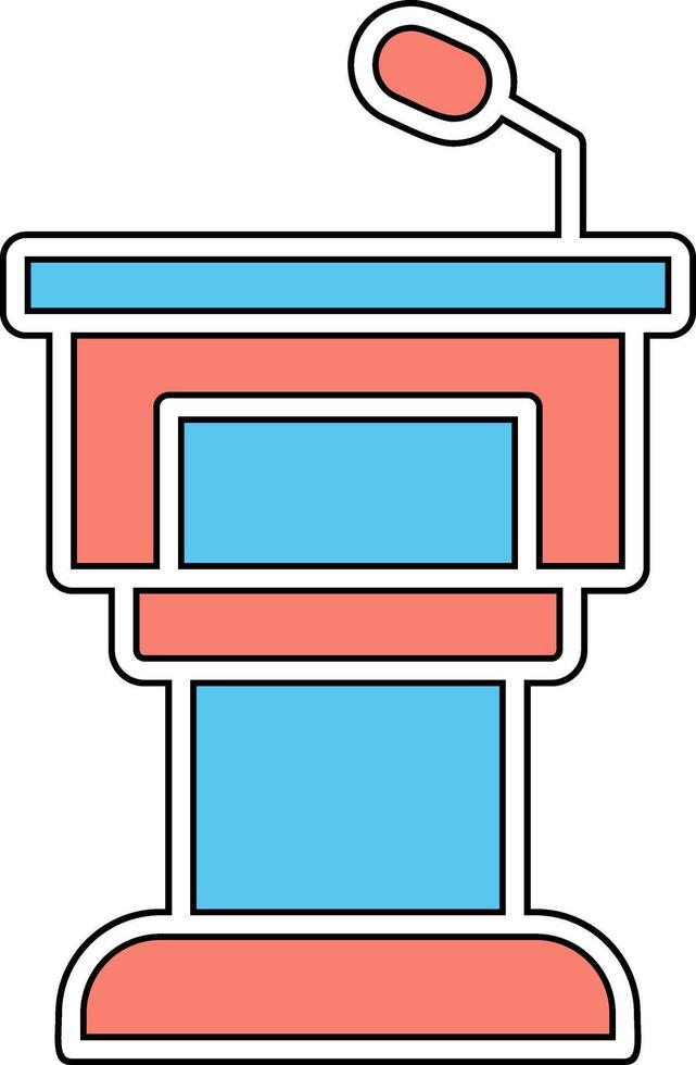 Podium Vector Icon