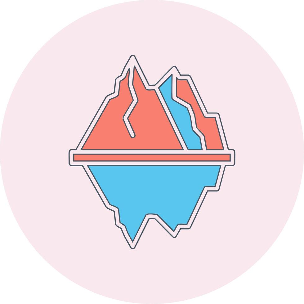 Iceberg Vector Icon