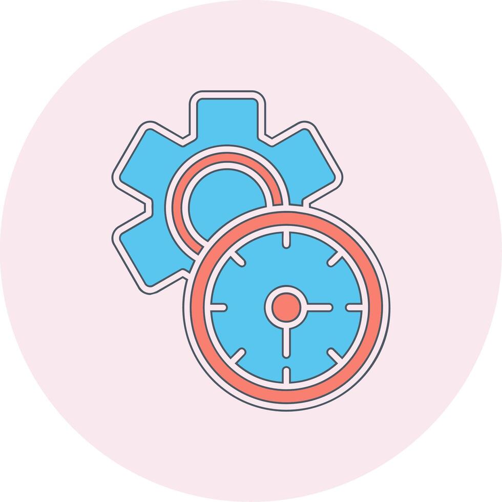 Work Time Vector Icon