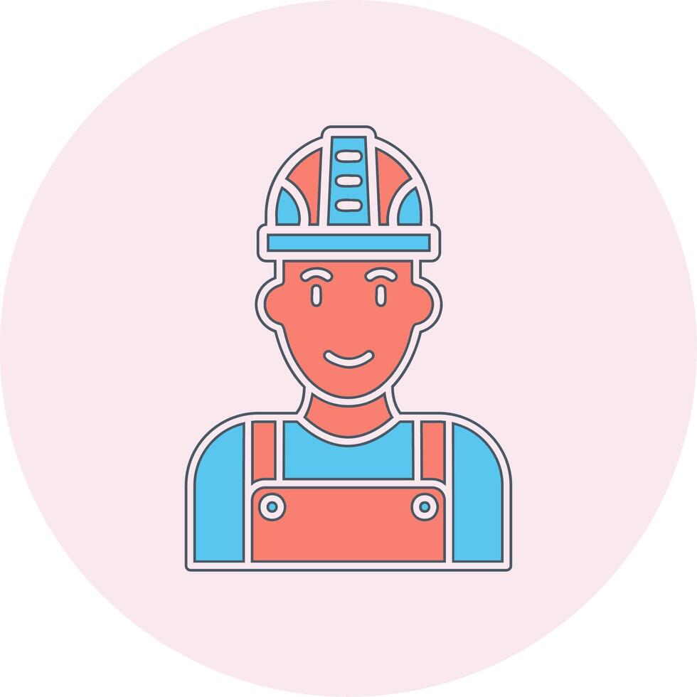Factory Worker Vector Icon