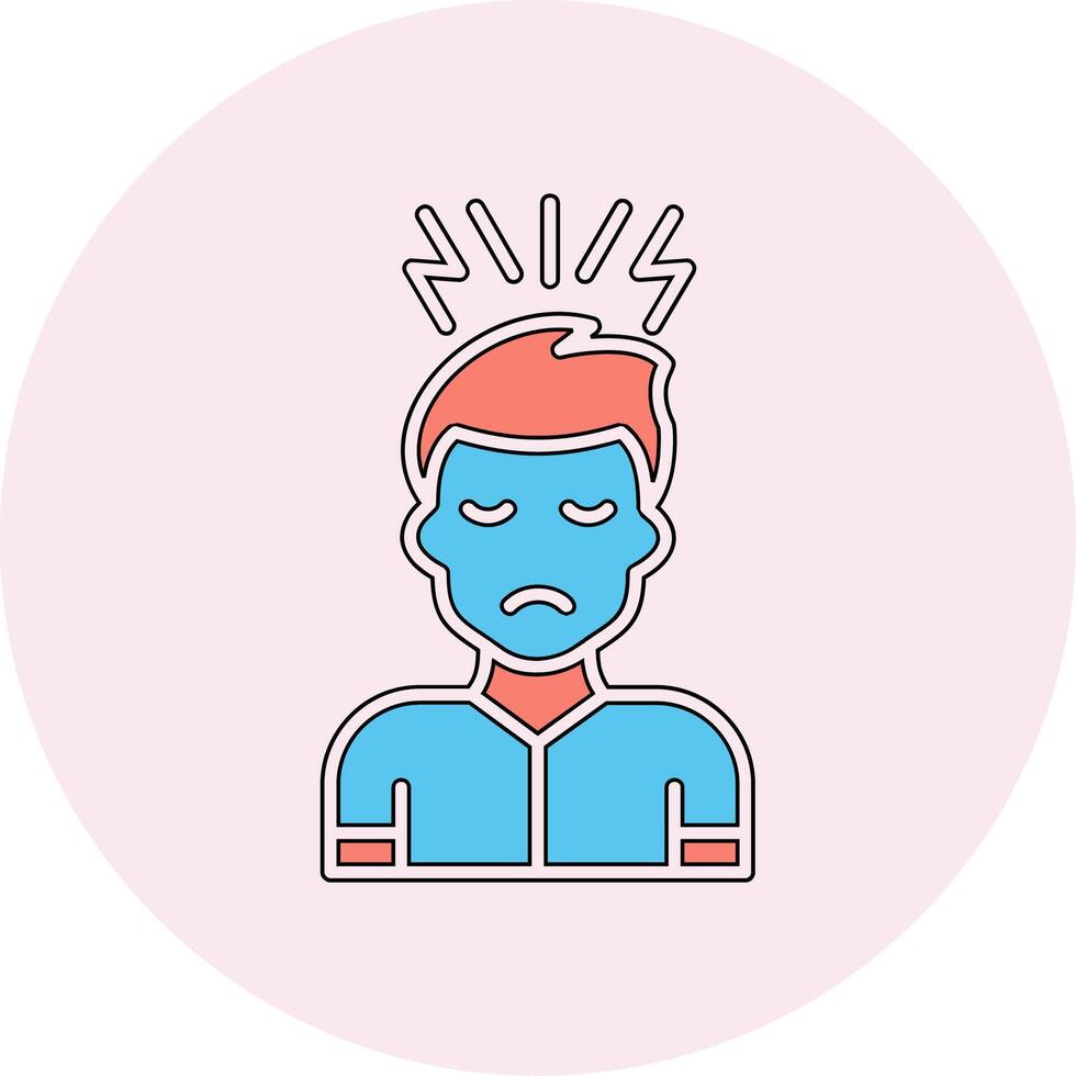 Stress Vector Icon