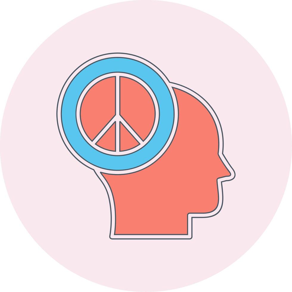 Peace Of Mind Vector Icon