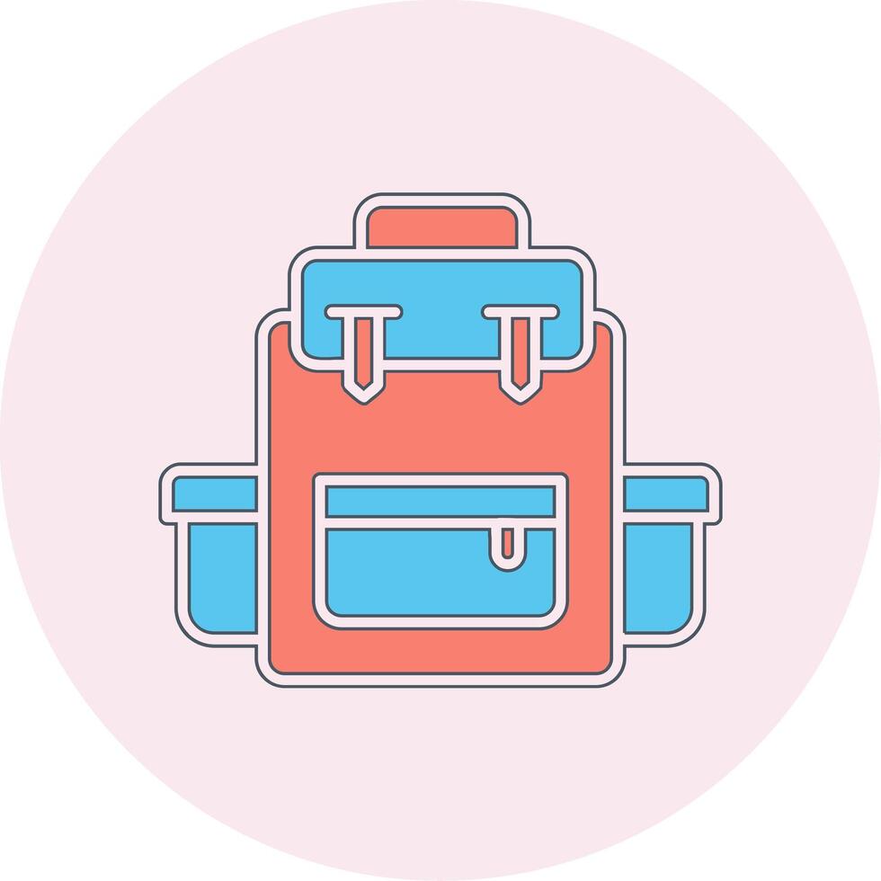 Backpack Vector Icon