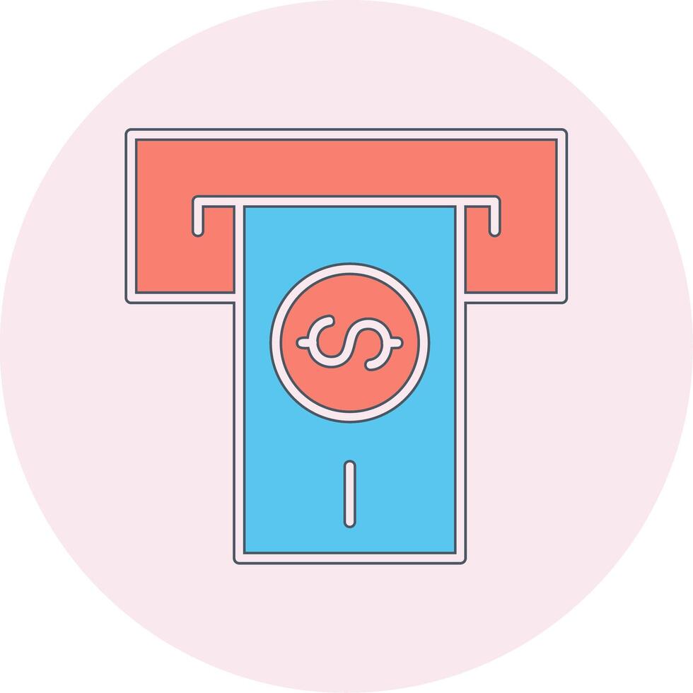 Withdraw Money Vector Icon
