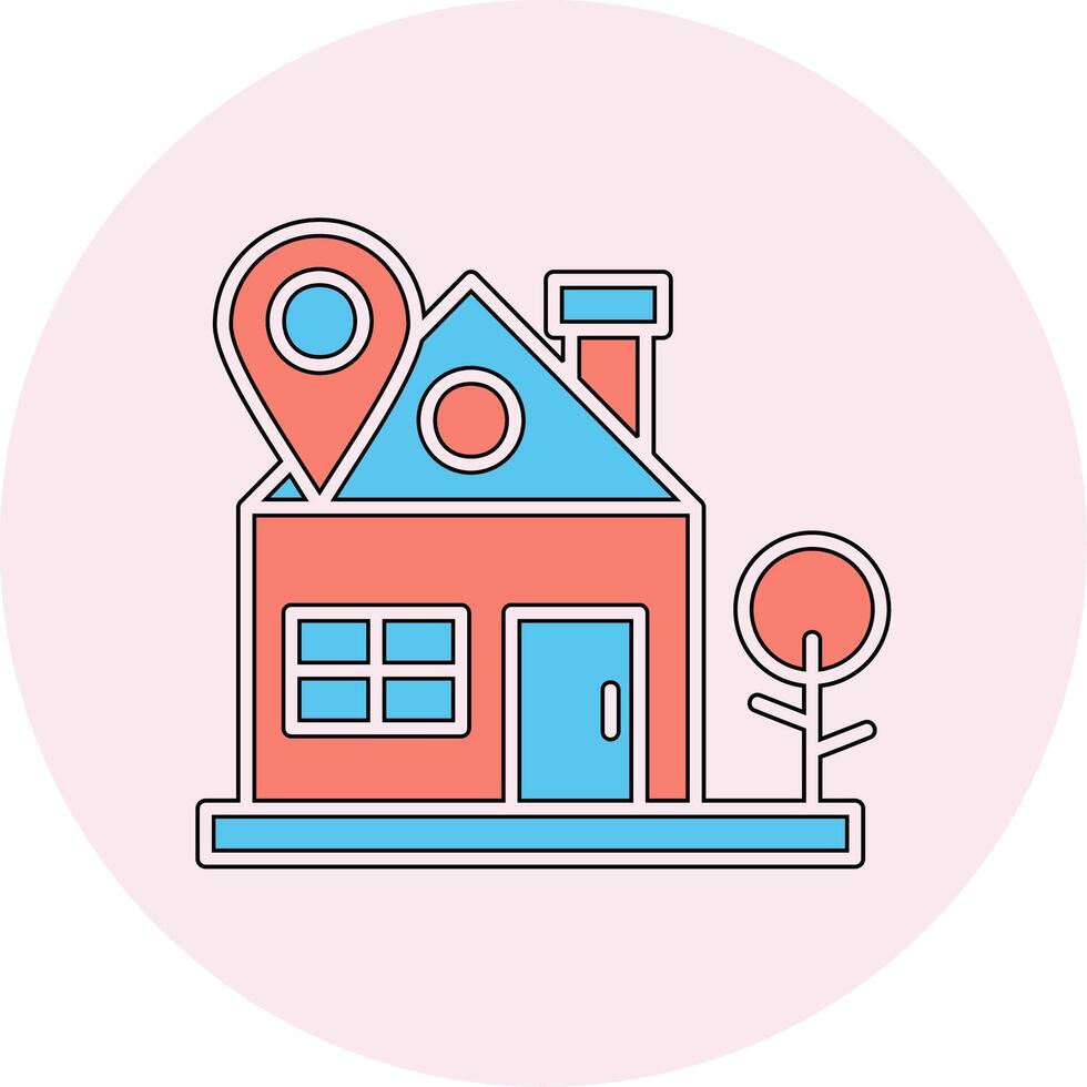 Home Location Vector Icon