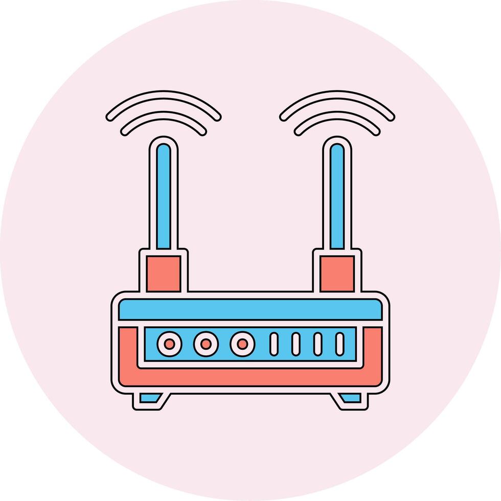 Wifi Router Vector Icon