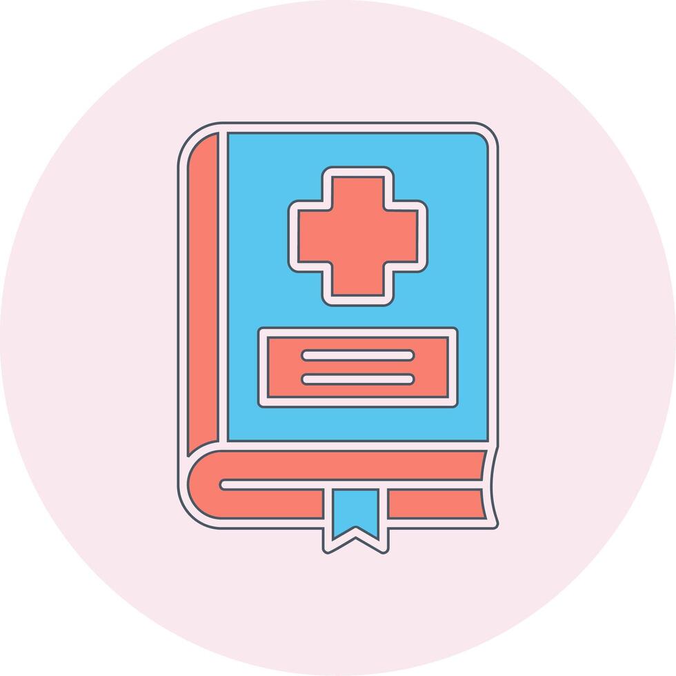 Medical Book Vector Icon