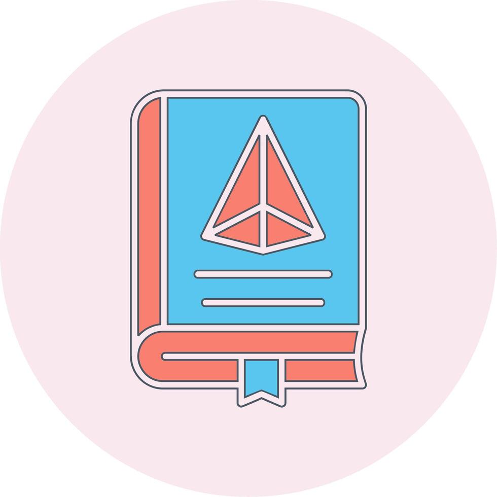 Trigonometry Book Vector Icon