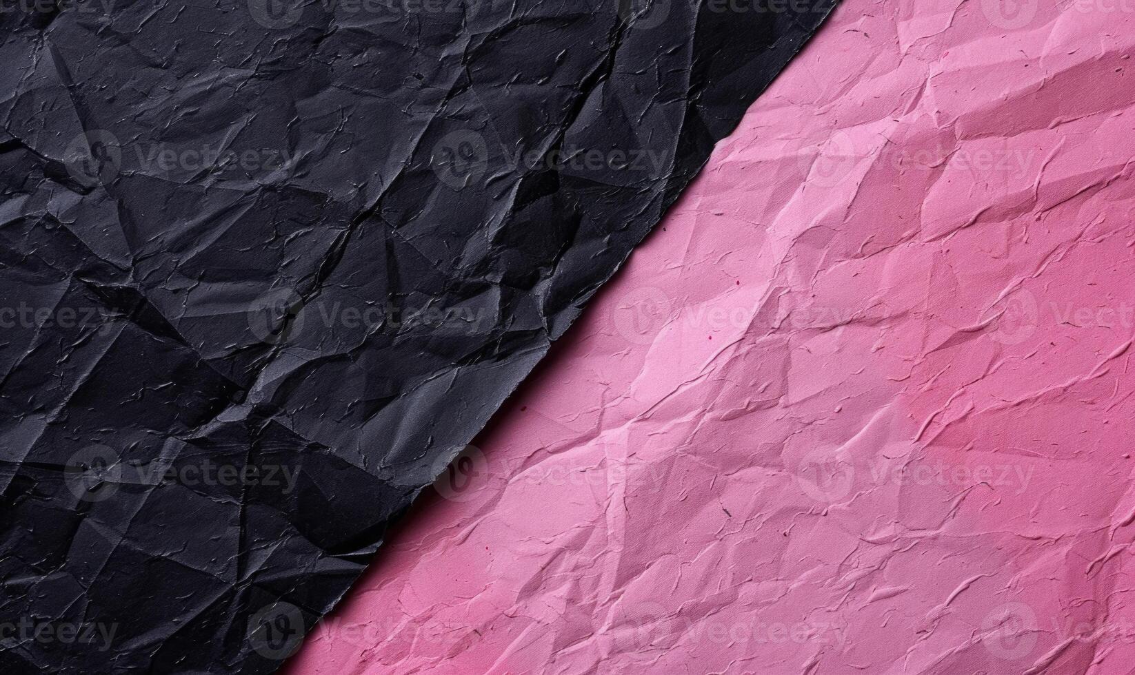 ai generado rosado y negro estropeado papel antecedentes con Copiar espacio para diseño foto