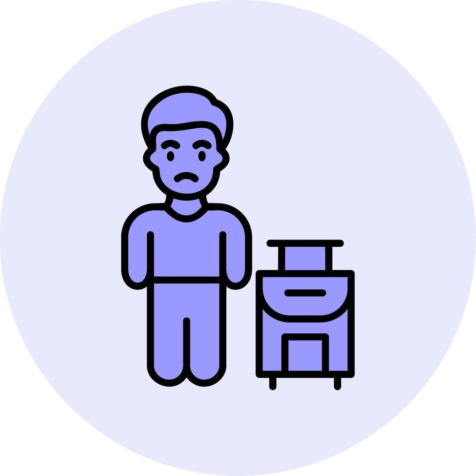 Refugee Vector Icon
