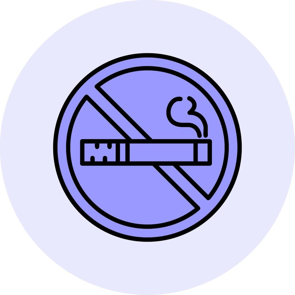 No Smoking Vector Icon