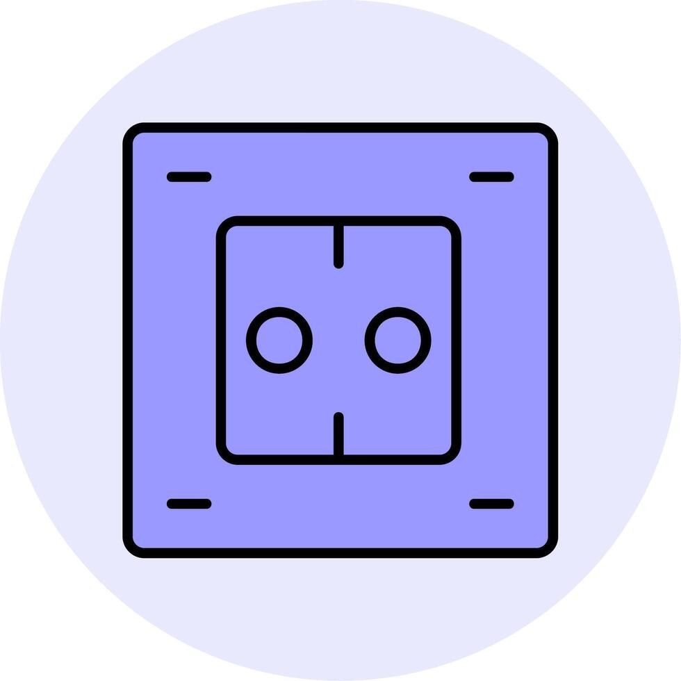 icono de vector de enchufe eléctrico