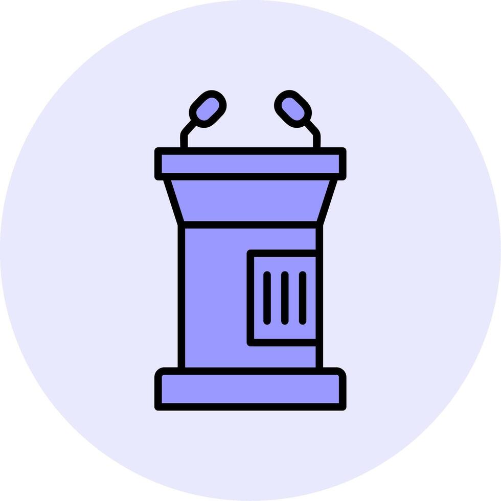 Lectern Vector Icon