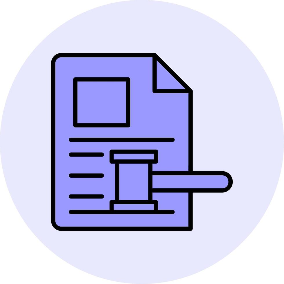 Auction Vector Icon
