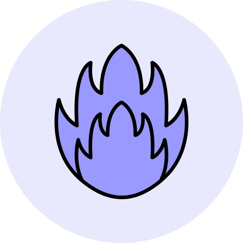 icono de vector de fuego