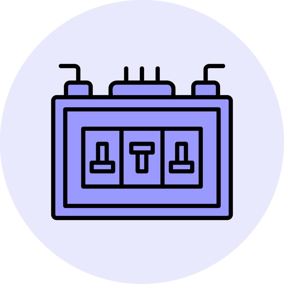 Fuse Box Vector Icon