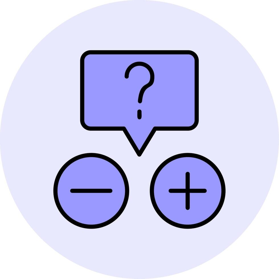 Decision Making Vector Icon