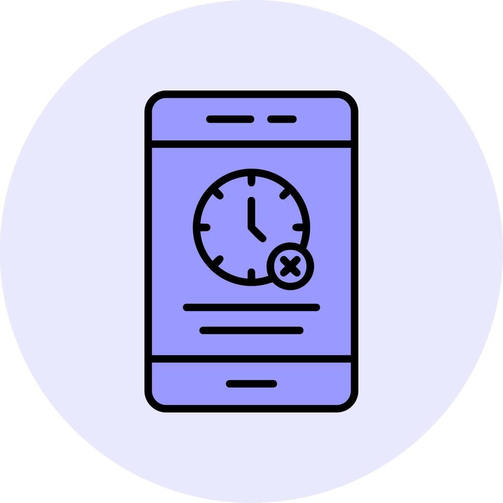 No Time Vector Icon
