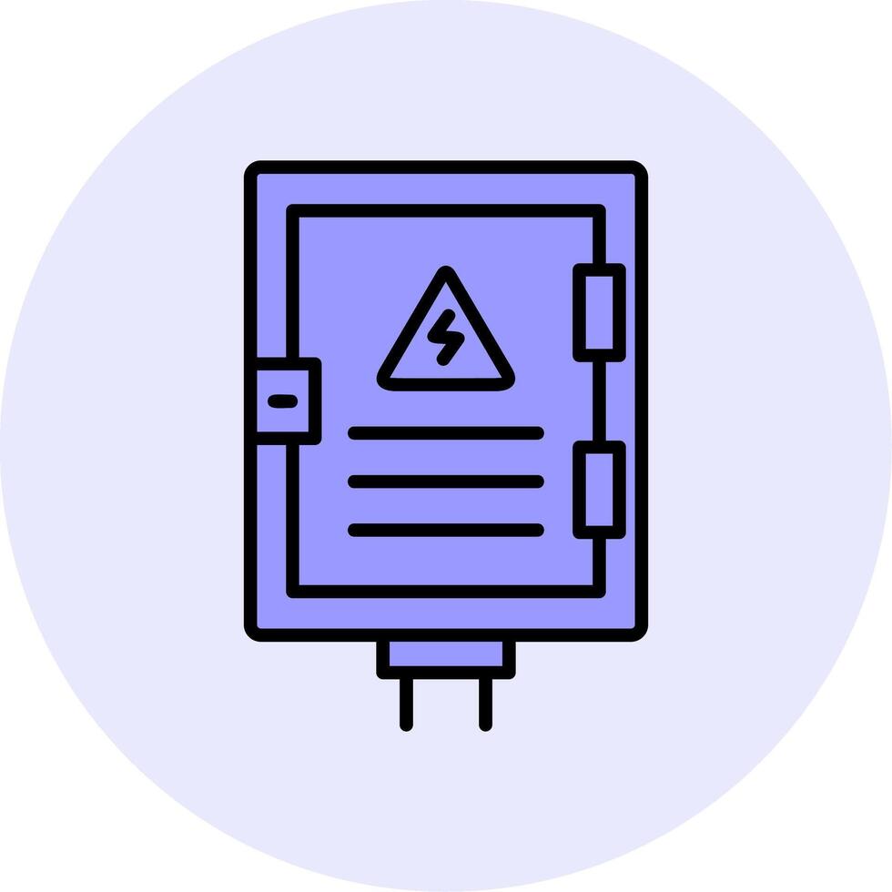 Electrical Panel Vector Icon