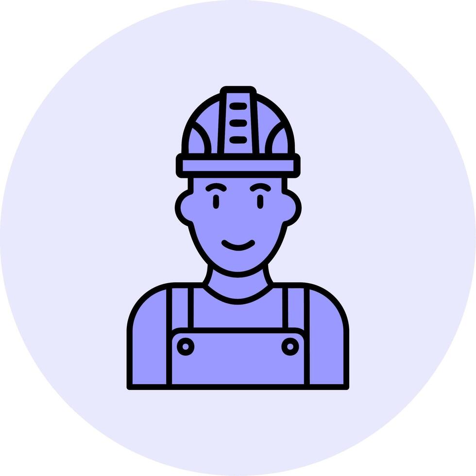Factory Worker Vector Icon