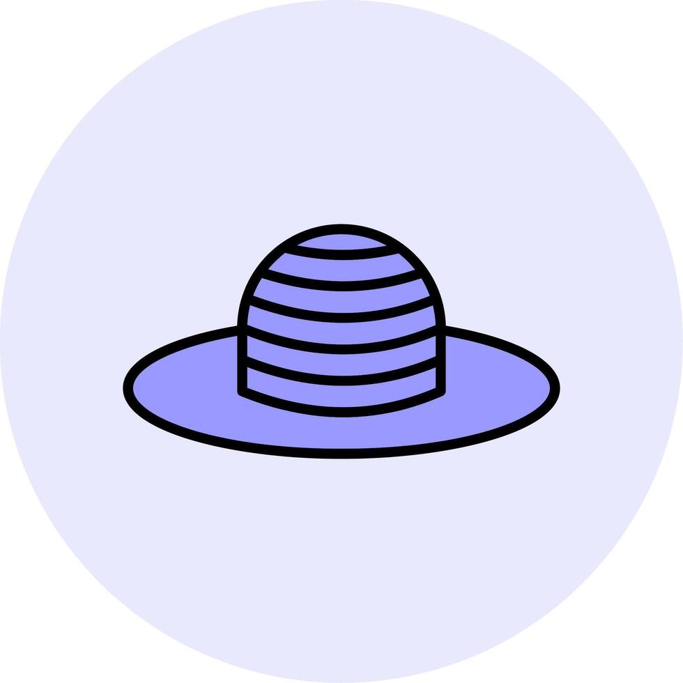 Dom sombrero vector icono