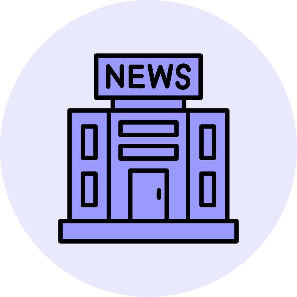 News Office Vector Icon