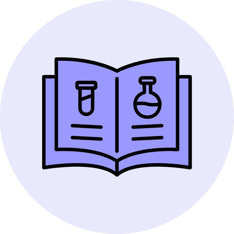 Science Book Vector Icon