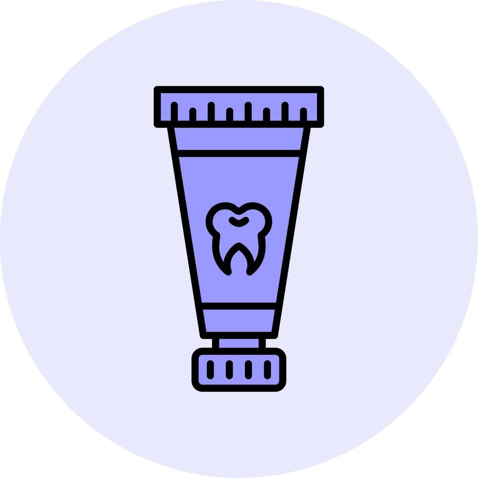 Toothpaste Vector Icon
