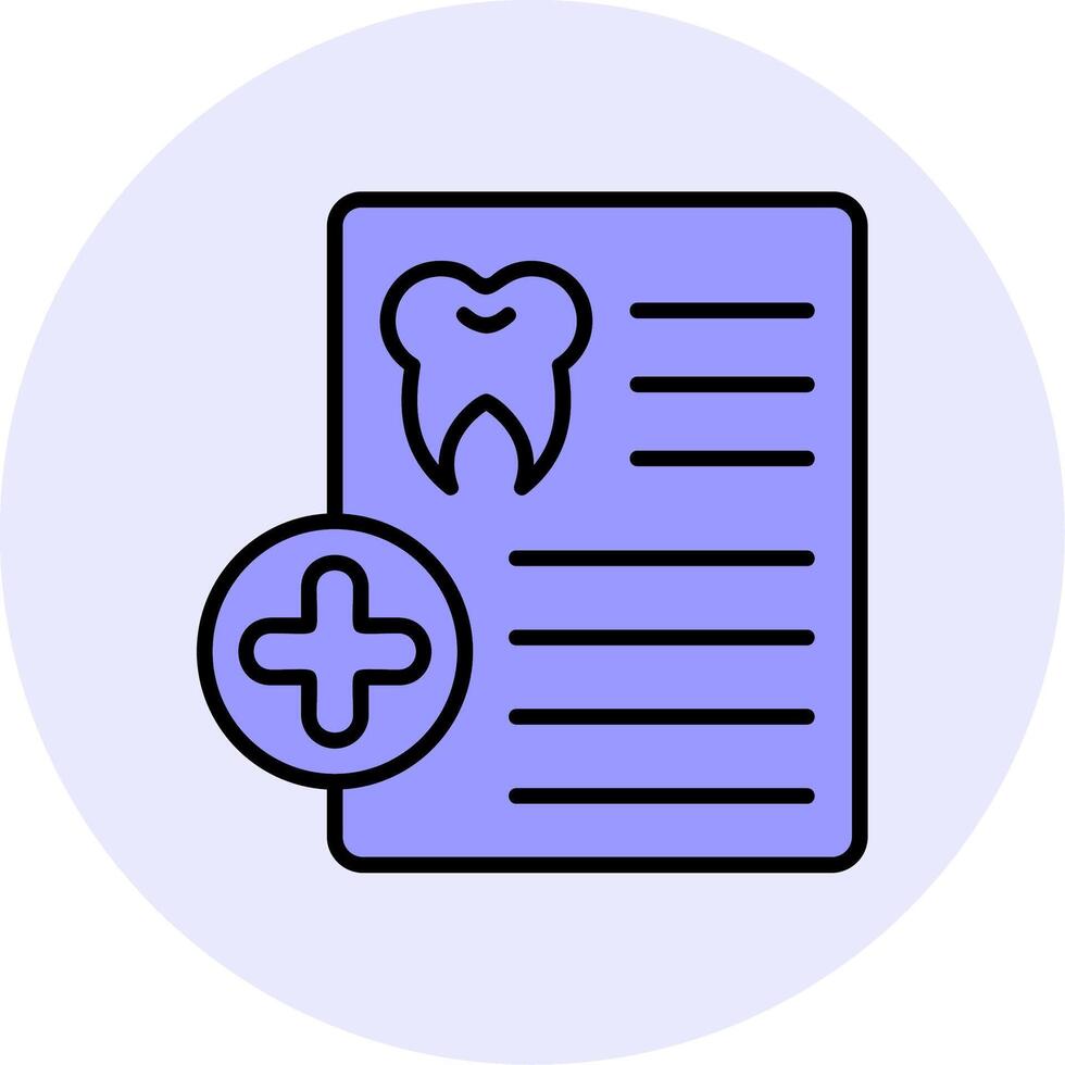 Prescription Vector Icon