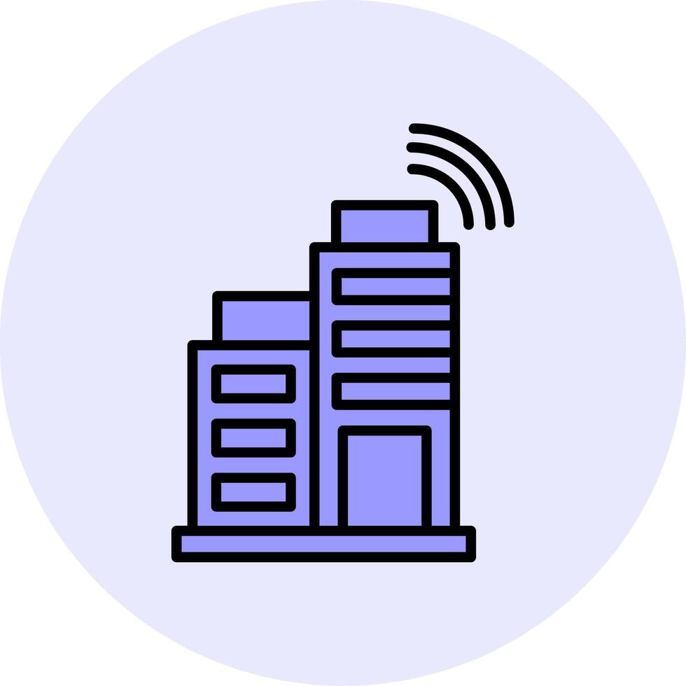 Smart City Vector Icon