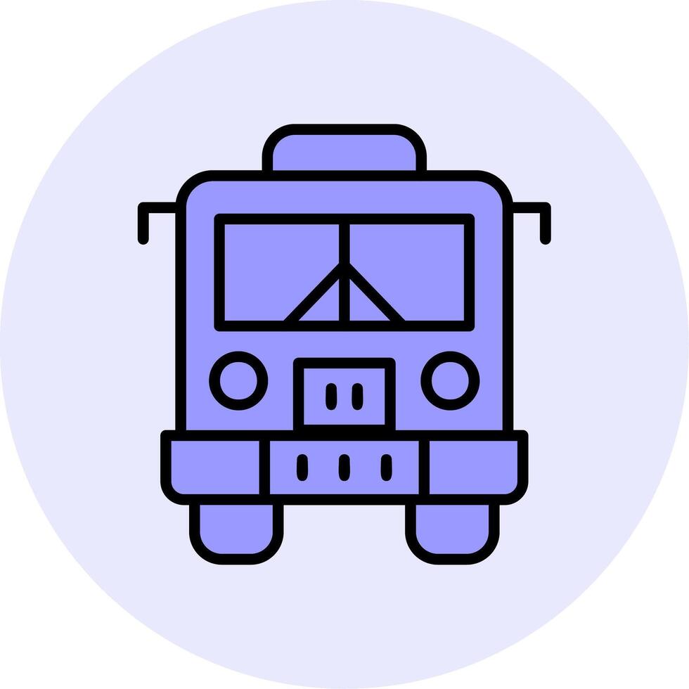 Public Transport Vector Icon