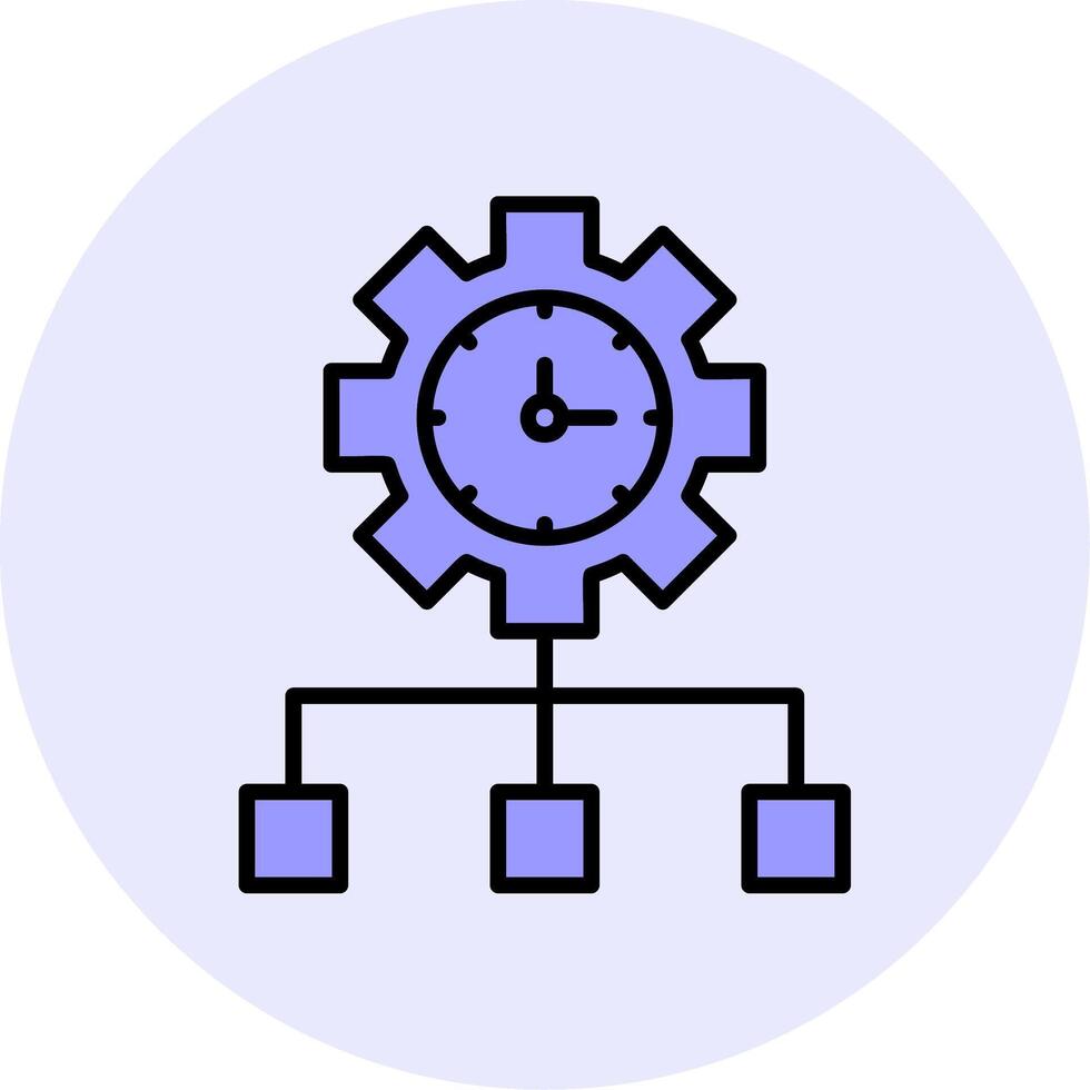 Time Management Vector Icon