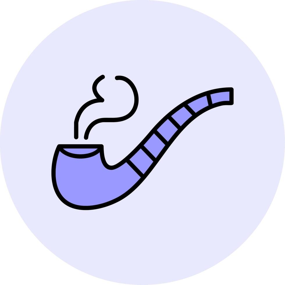 Smoking Pipe Vector Icon