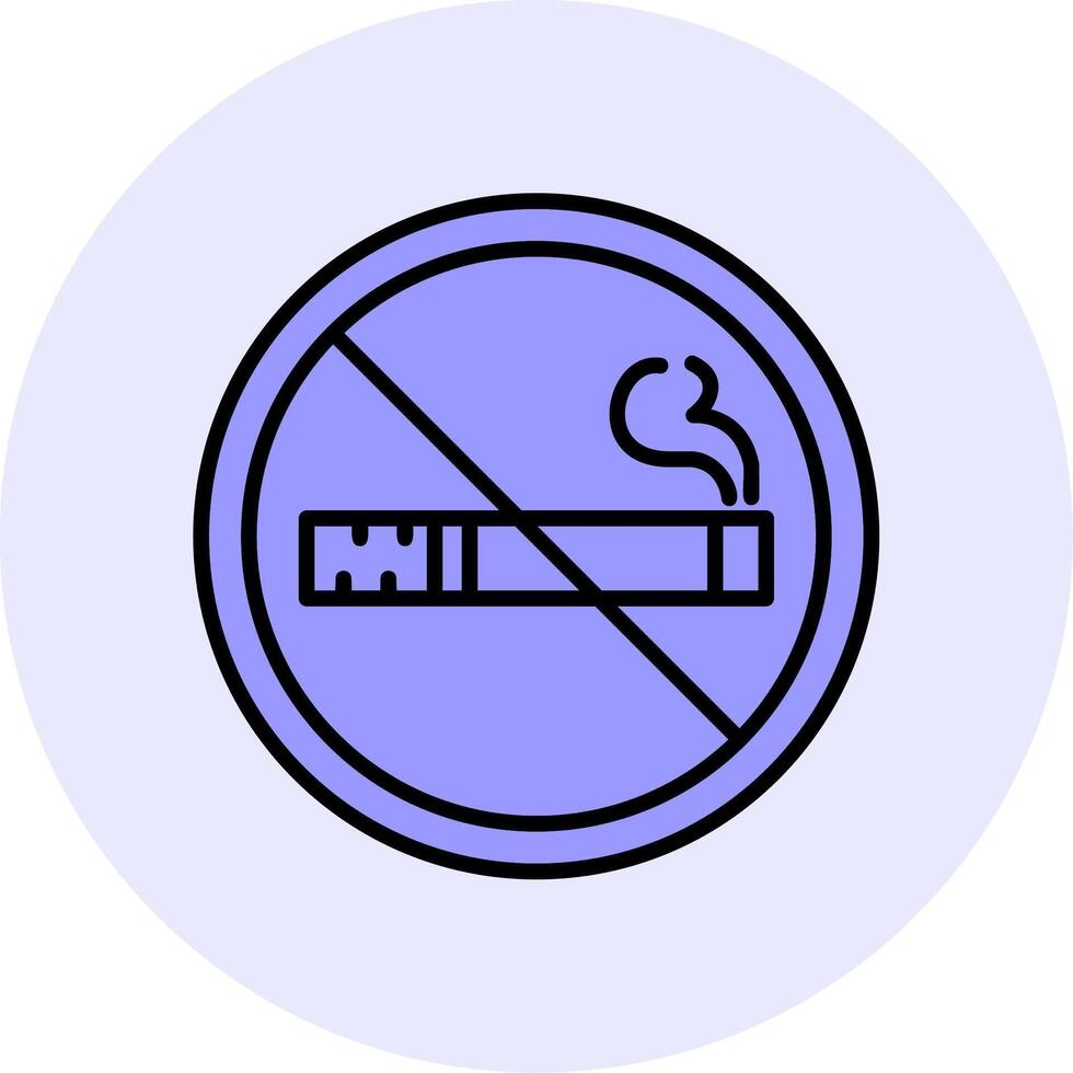 No Smoking Vector Icon